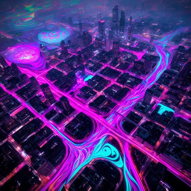 Neon Veins by Das Wunderlich — cover art